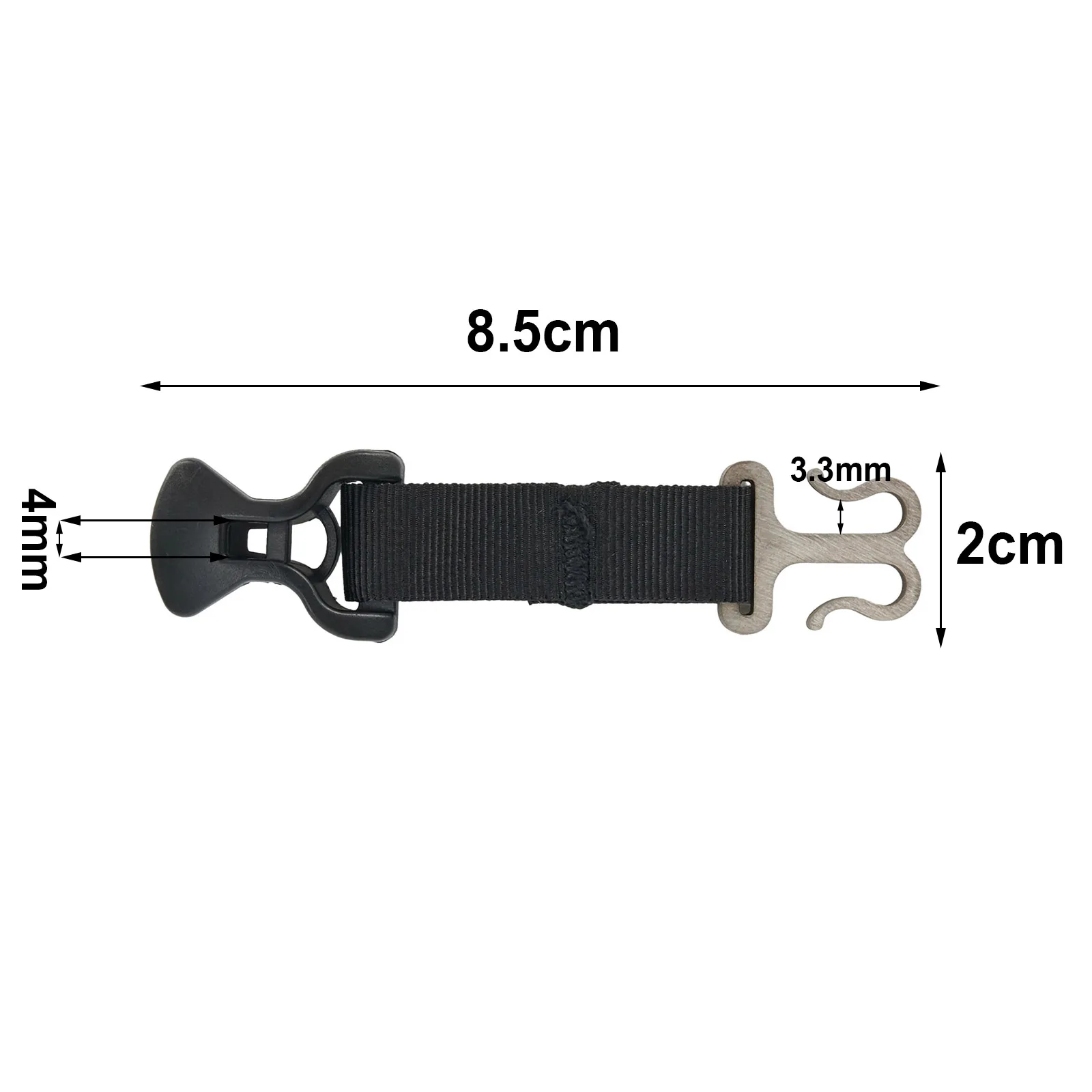 Camping Tent Buckle Rope Tensioner Awning Hooks Wind Rope Holder Tent Double-door Outdoor Hiking Tents Parts