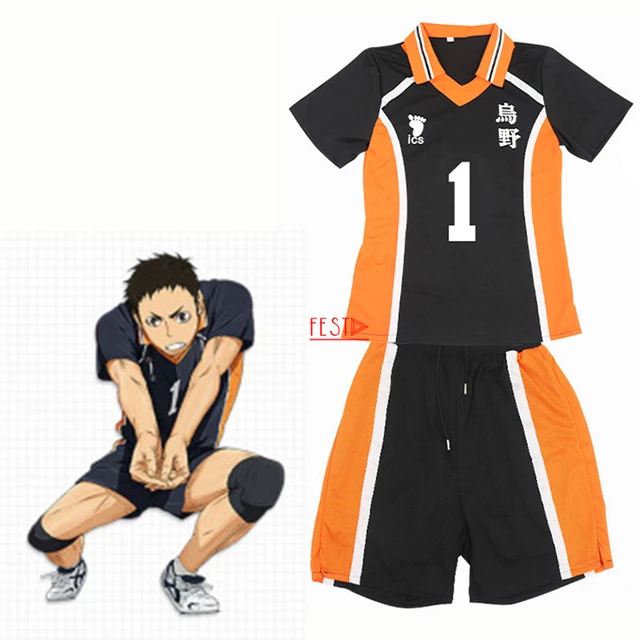 Anime Haikyuu Cosplay Jersey Karasuno High School Shirt Shorts Set Hinata  Shoyo Costume Volleyball Club Uniform - AliExpress
