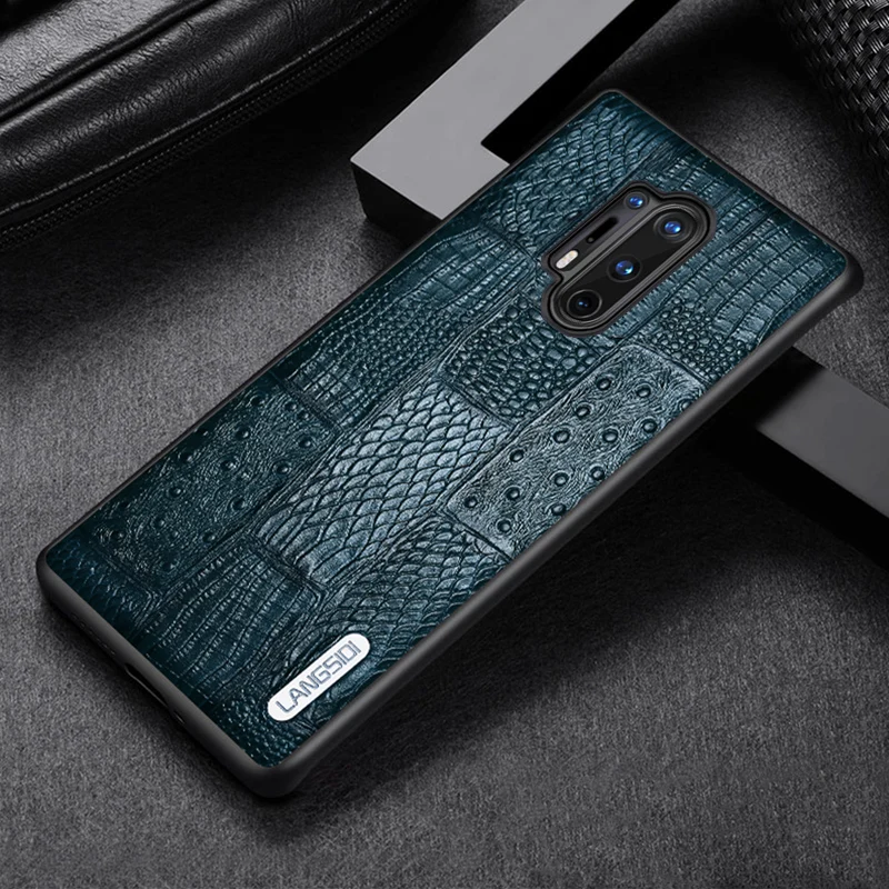 

Роскошный кожаный чехол Langsidi для телефона Oneplus 9 9r 8 t 7t Pro, Противоударная задняя крышка для One Plus 8 T, чехлы