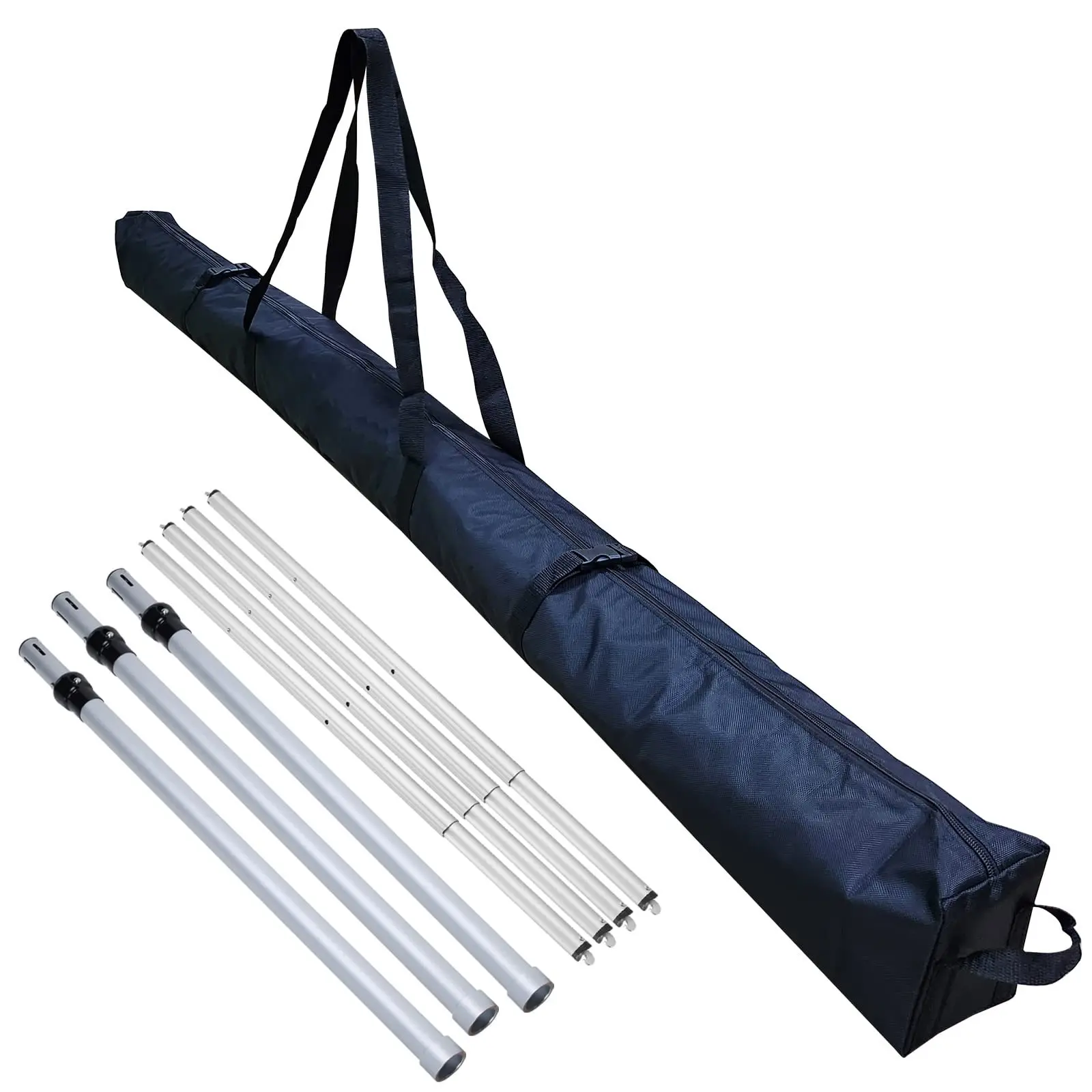 Backdrop Stand, 10x10Ft Adjustable Backdrop Support System Kit Aluminum Alloy Background Stand, for Event,Birthday Party
