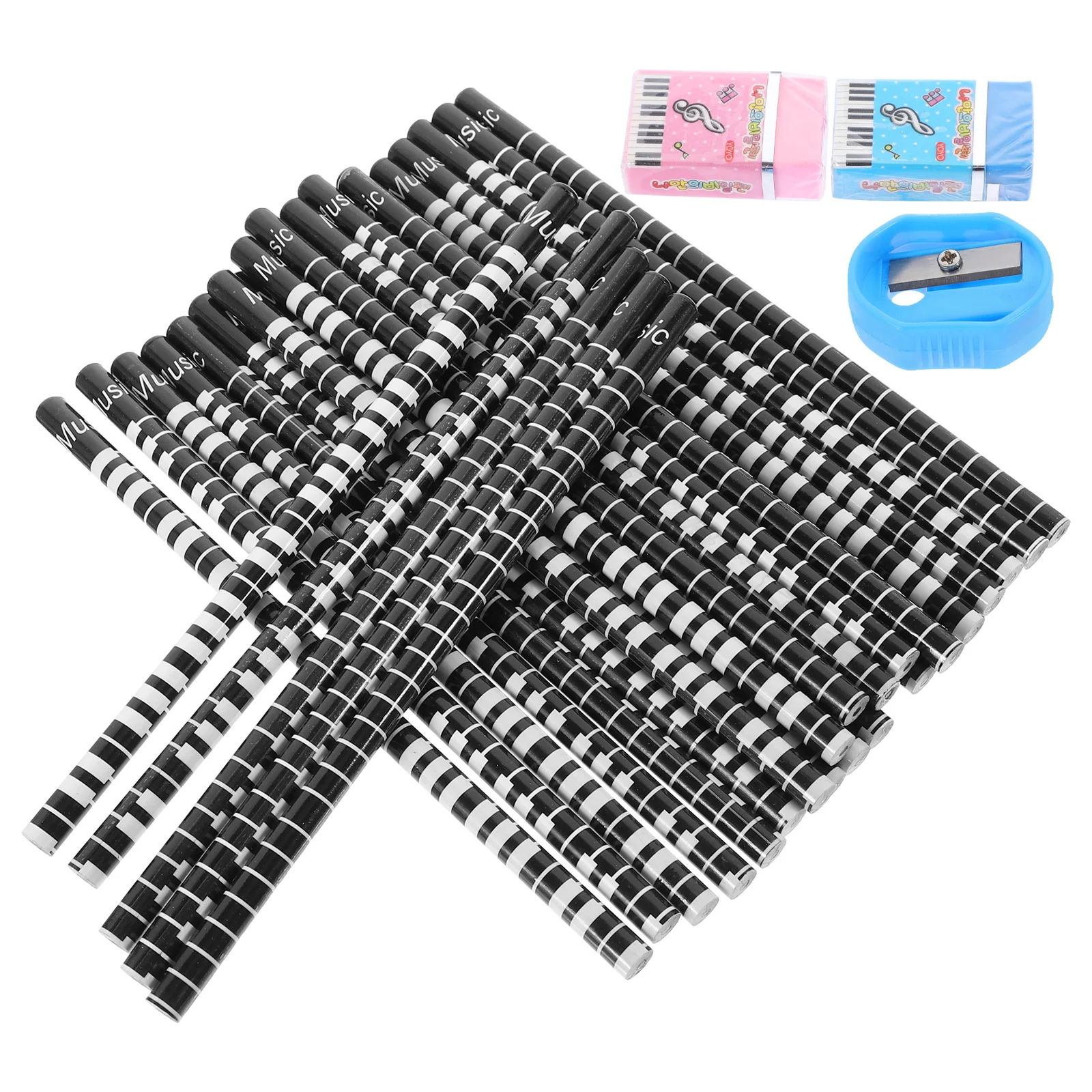 

36pcs Multi-function Pencils Toddlers Pencils Writing Training Pencils Piano Style Pencils