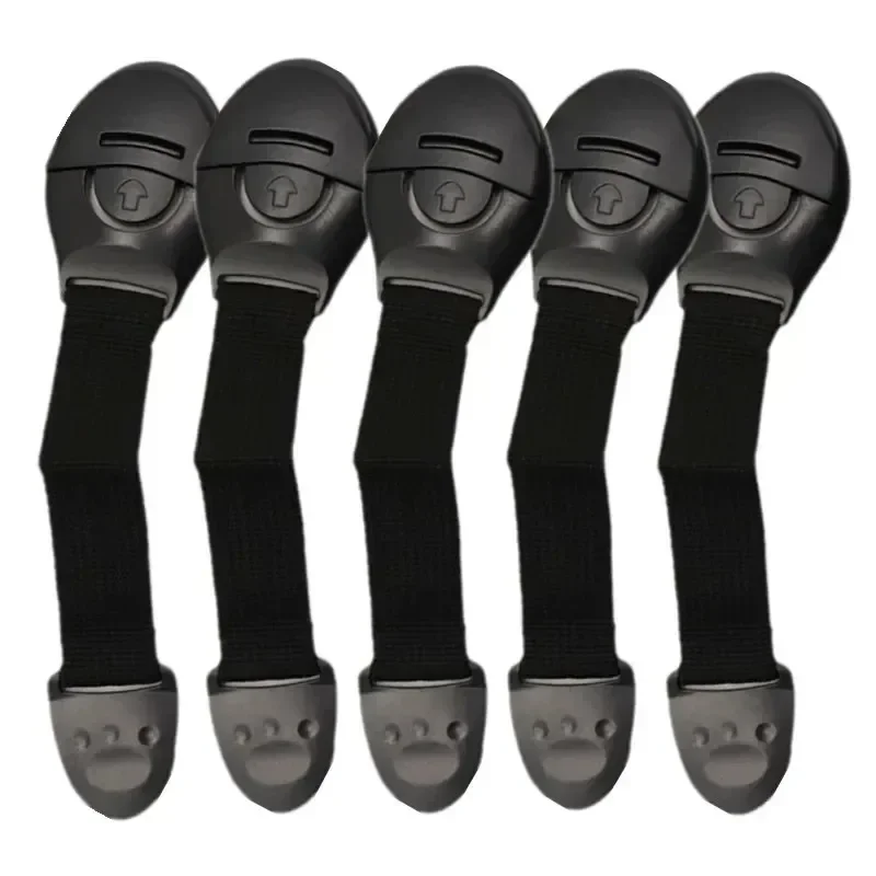 1/5 Pcs Drawer Safety Strap Lock for Baby Children Cabinet Refrigerator Door Toilet Lid Lock Kids Safety Protector Accessorie cabinet lock,child lock,safety lock,refrigerator lock,refrigerator door lock