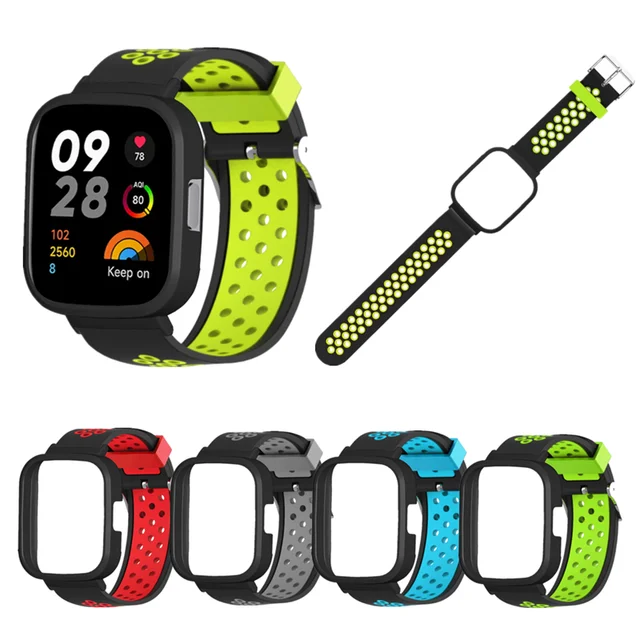 Protective Case For Xiaomi Redmi Watch 3 Silicone Shell Frame Bumper  Protector For Redmi Watch 3 Smart Watch Cover Case - Smart Accessories -  AliExpress