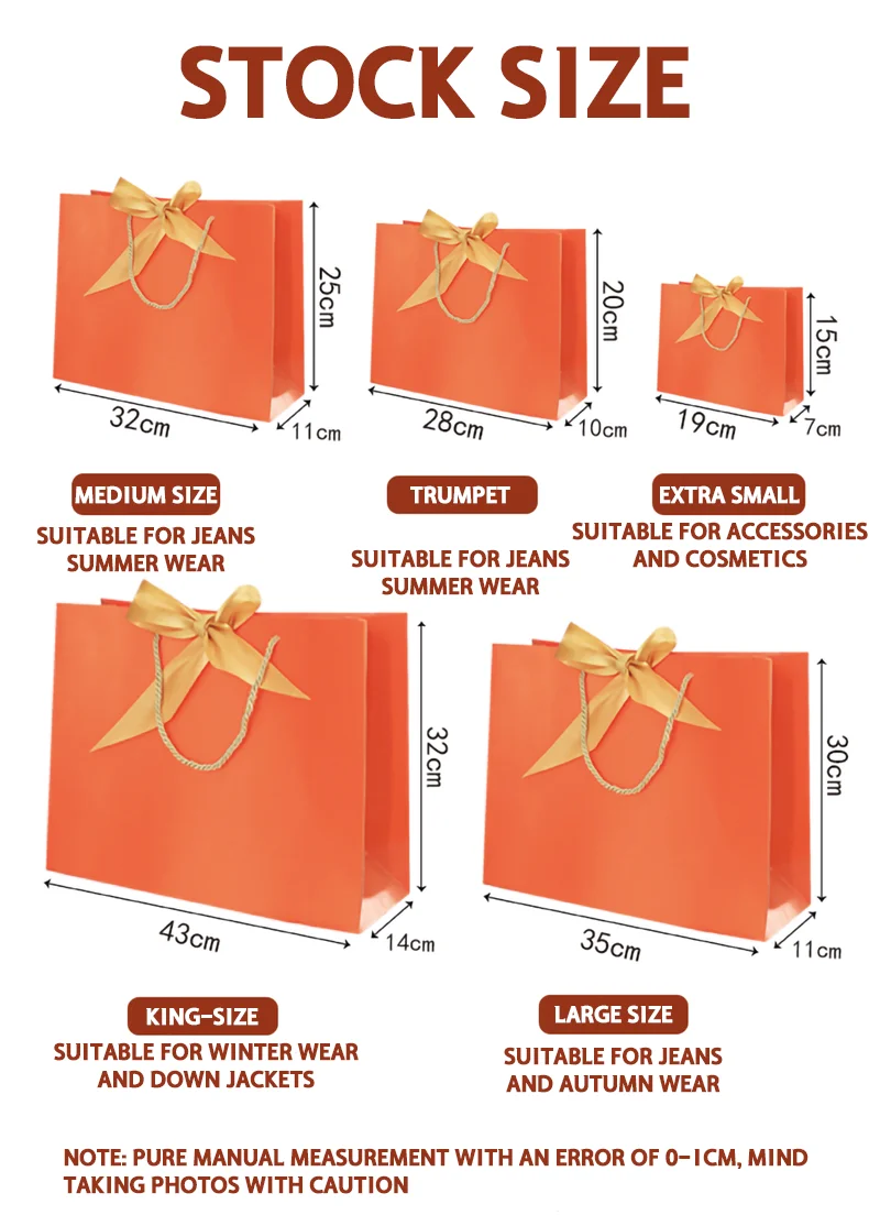 10 PCS Paper Bags Jewelry Clothing Store Small Business Product Packaging Wedding Gift Perfume Bow Tote Bag Printable Logo 3 Seea7d8caad3c48e89915dc4dc0229a0cw