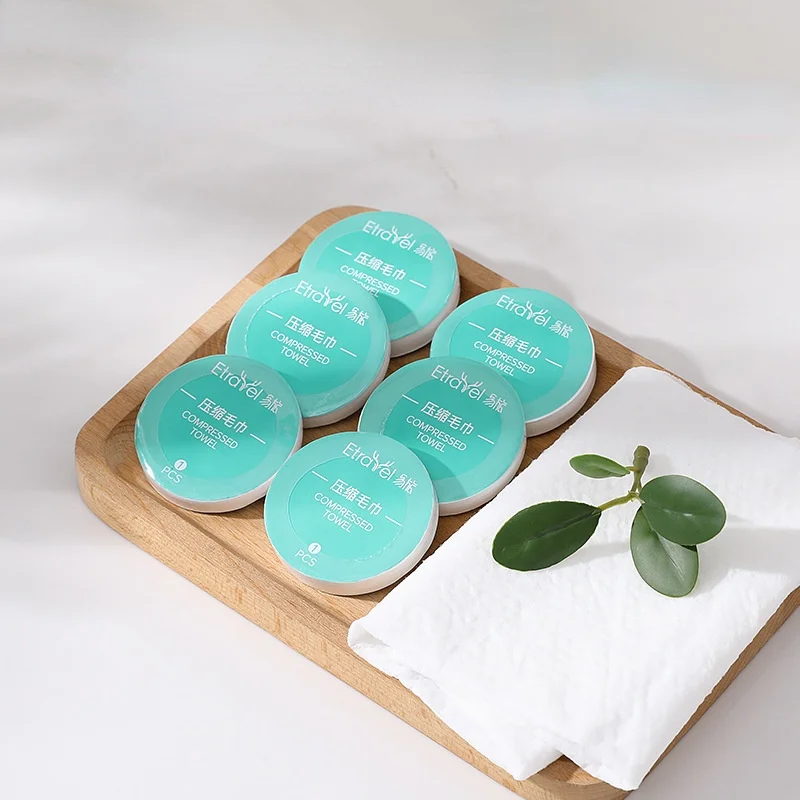1/6pcs LargeCompressed Towels Cleansing Face Care Tablet Outdoor Travel Wipes Wet Paper Tissues Bath Towel Disposable Capsules 5