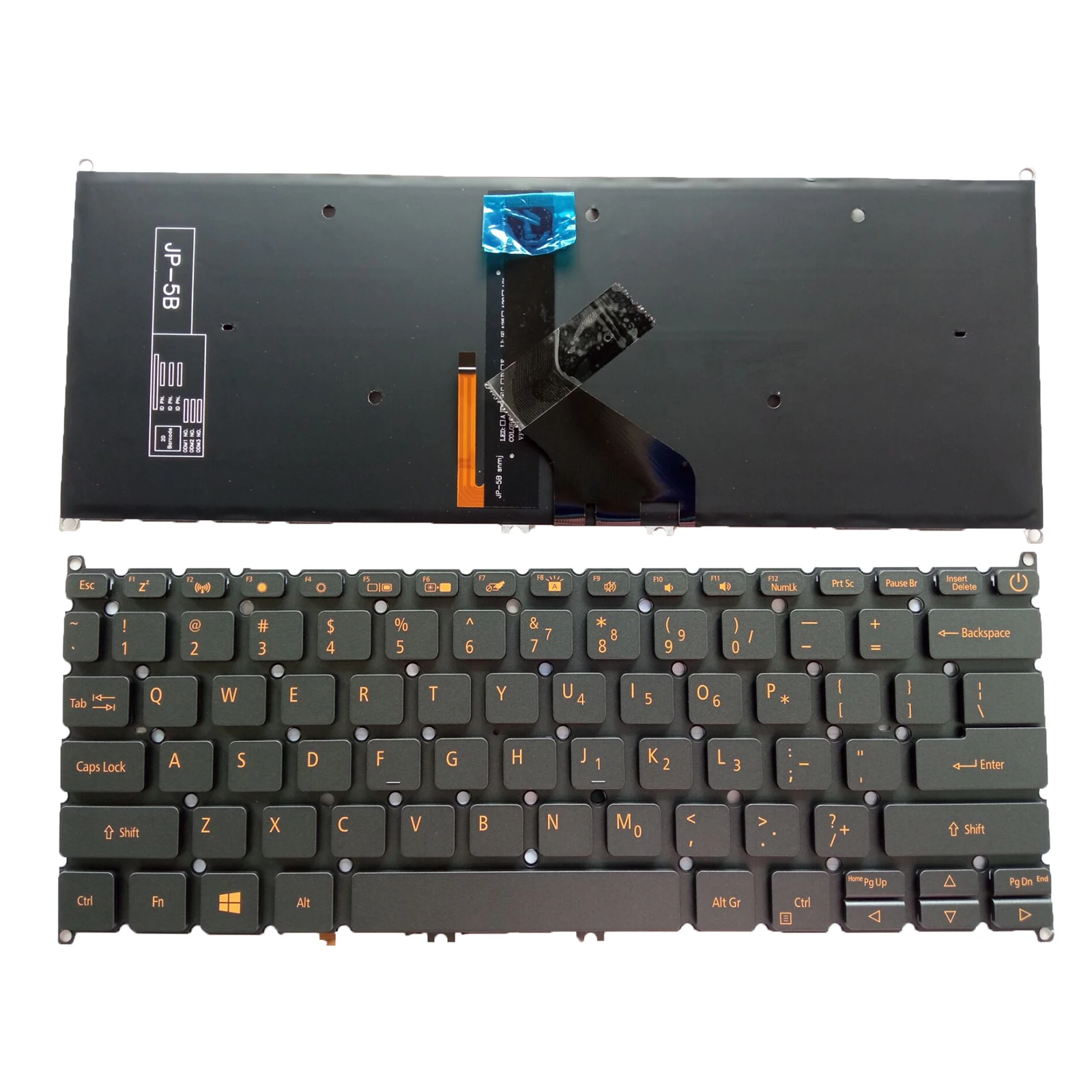 Touche De Clavier De Remplacement Pour Acer Swift (SF313-51, SF514-54, Etc.) - Référence AC236 - Occasion