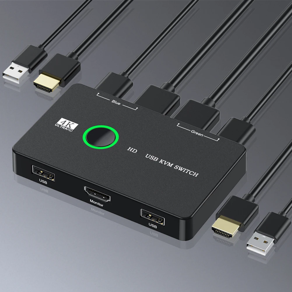 KVM ó ڽ Ű 콺 , USB KVM ñ, ÷  ÷, USB ó ø ÷ , 2 PC 