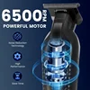 Professional Barber Cordless Clippers, Mens Hair Clipper for Hair Cutting Kit & Grooming Set, Hair Trimmer with USB Rechargeable 3