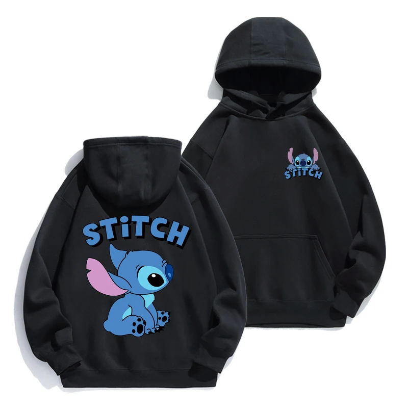 2025 New Stitch Printed Cotton Hoodies For Women Trendy Comfortable Pullover Hooded Sweatshirt Autumn Fashion Street Style
