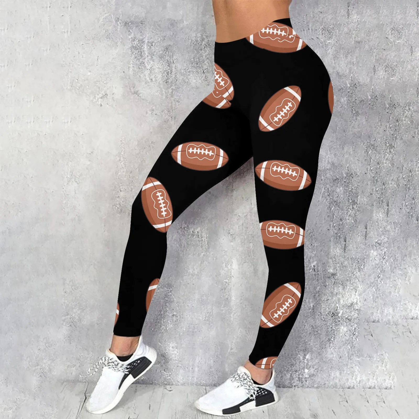 

Womens Casual Comfort Printed Sport Leggings Workout Trousers Pants