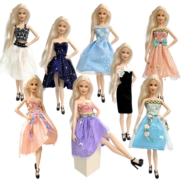 6 Pontos 30cm Roupas De Boneca Barbie Conjunto De Suéter Casaco Chapéu De  Brinquedo Mudança