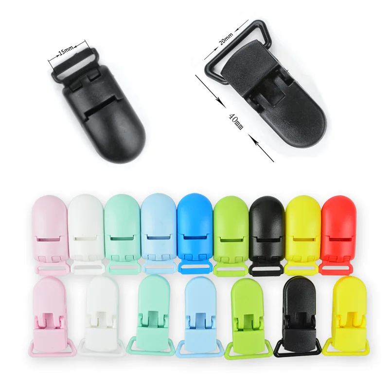 10pcs/Lot Fashion Plastic 20mm jewelry creation clip Pendant necklace accessories clips for Necklace Jewelry Accessories