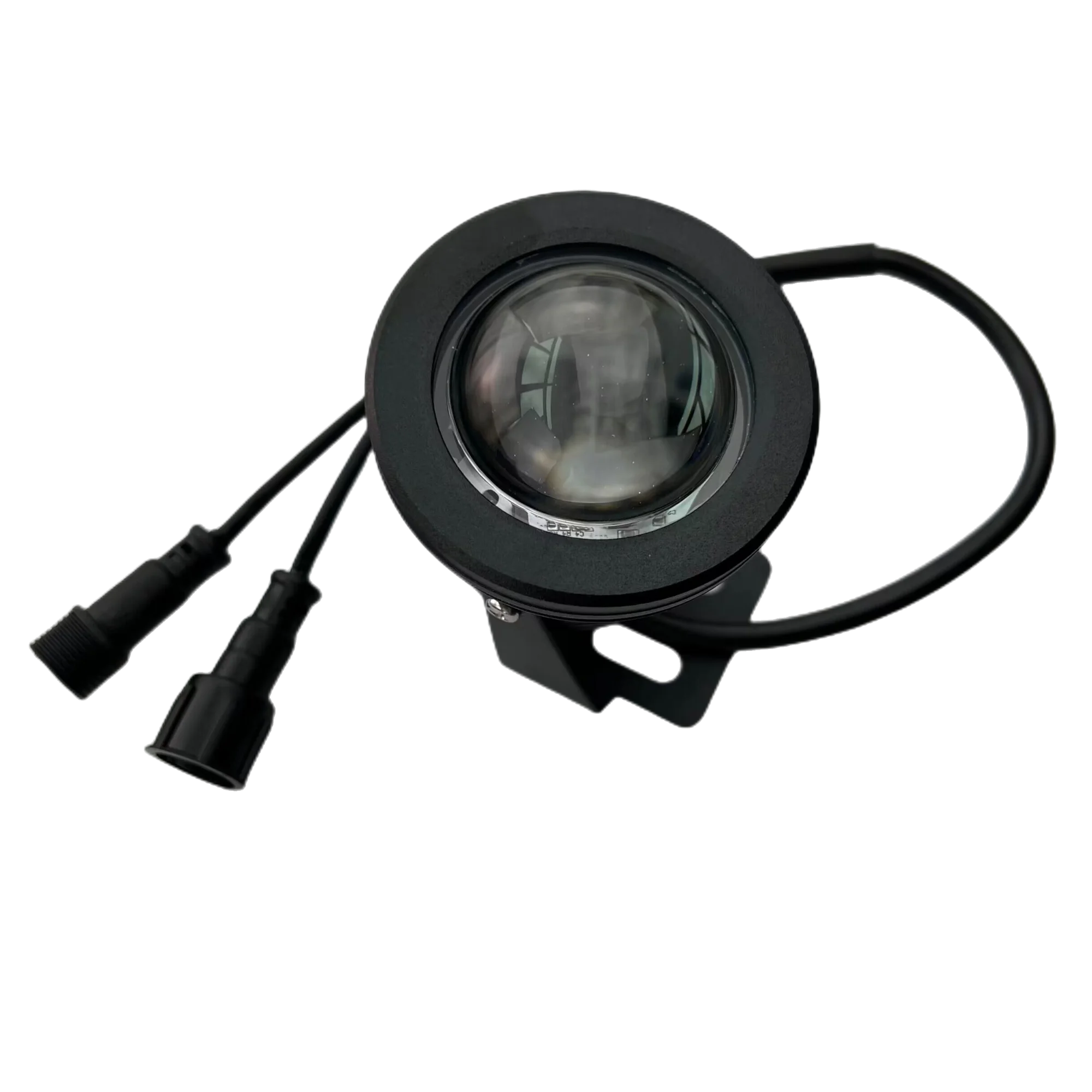 3W Smart Pixel LED WS2811 Controlled Spotlight Addressable IP67 RGB full color with 3 Core Pigtails Male Input Female Output