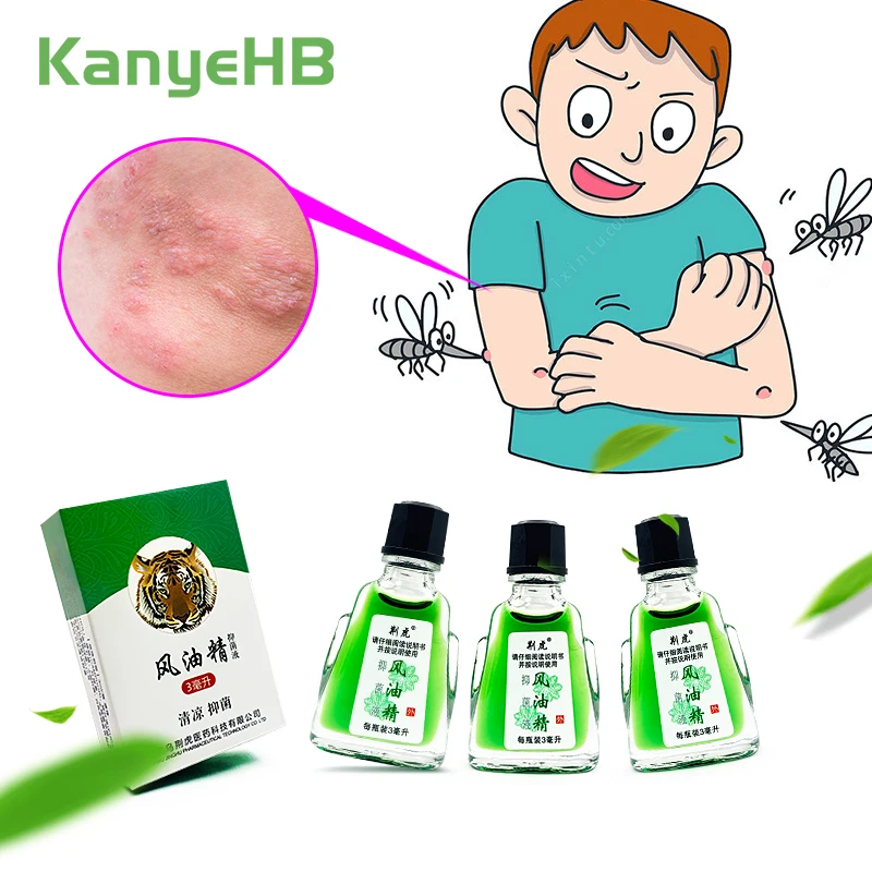 1/3/6pc Tiger Balm Cooling Oil For Headache Dizziness Ointment Rheumatism Abdominal Pain Relief Cream Mosquito Bite Ointment