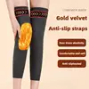2PCS Cashmere Wool Knee Pads Support Brace Winter Warm Thermal Knee Warmers Sleeve for Arthritis Pain Relief Ski Cycling Running 4