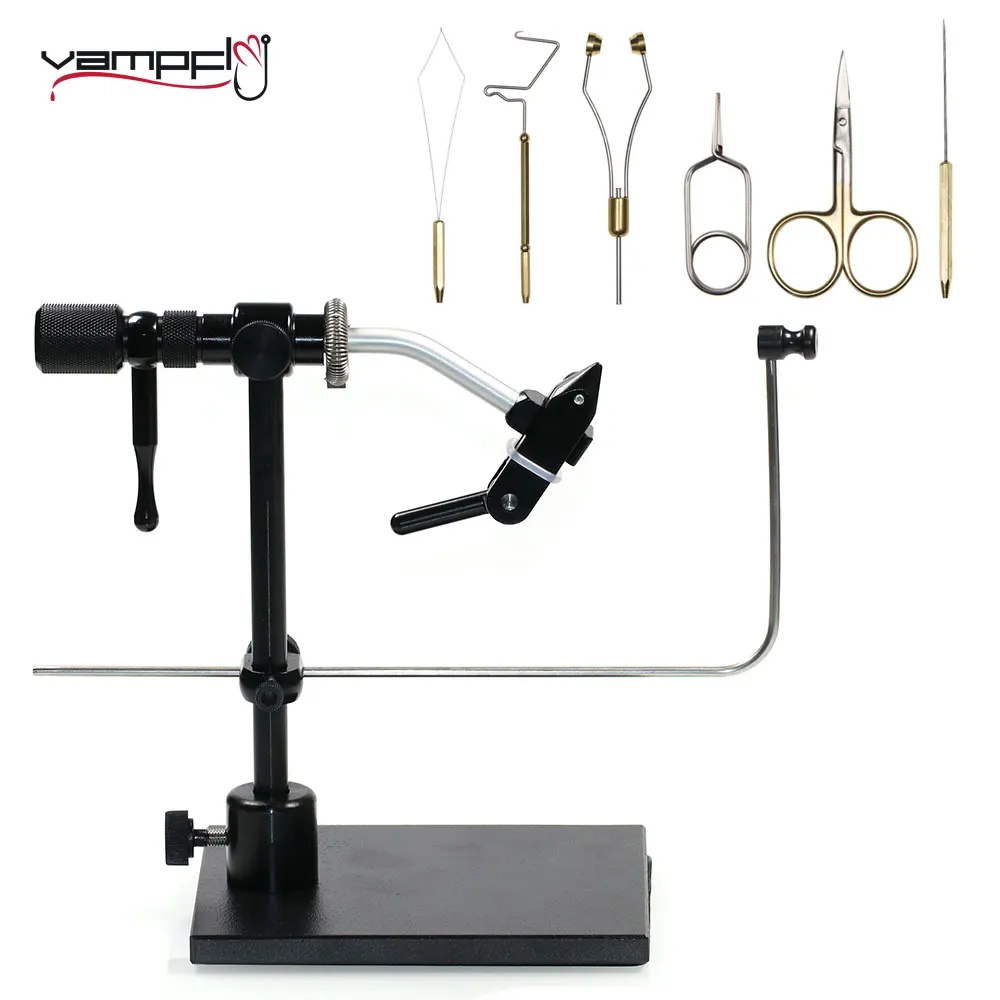 Lot Pêche à La Mouche - Étau Supérieur Et Accessoires Griffin, Occasion En état Fonctionnel