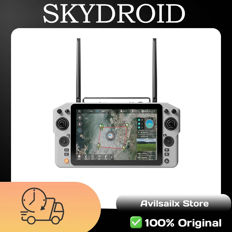 Skydroid R30 SKYDROID G30 10인치 HD 화면 30KM 범위 드론 컨트롤러, 6nm 칩, 33W 고속 충전, FC 섬유, 다양한 ...