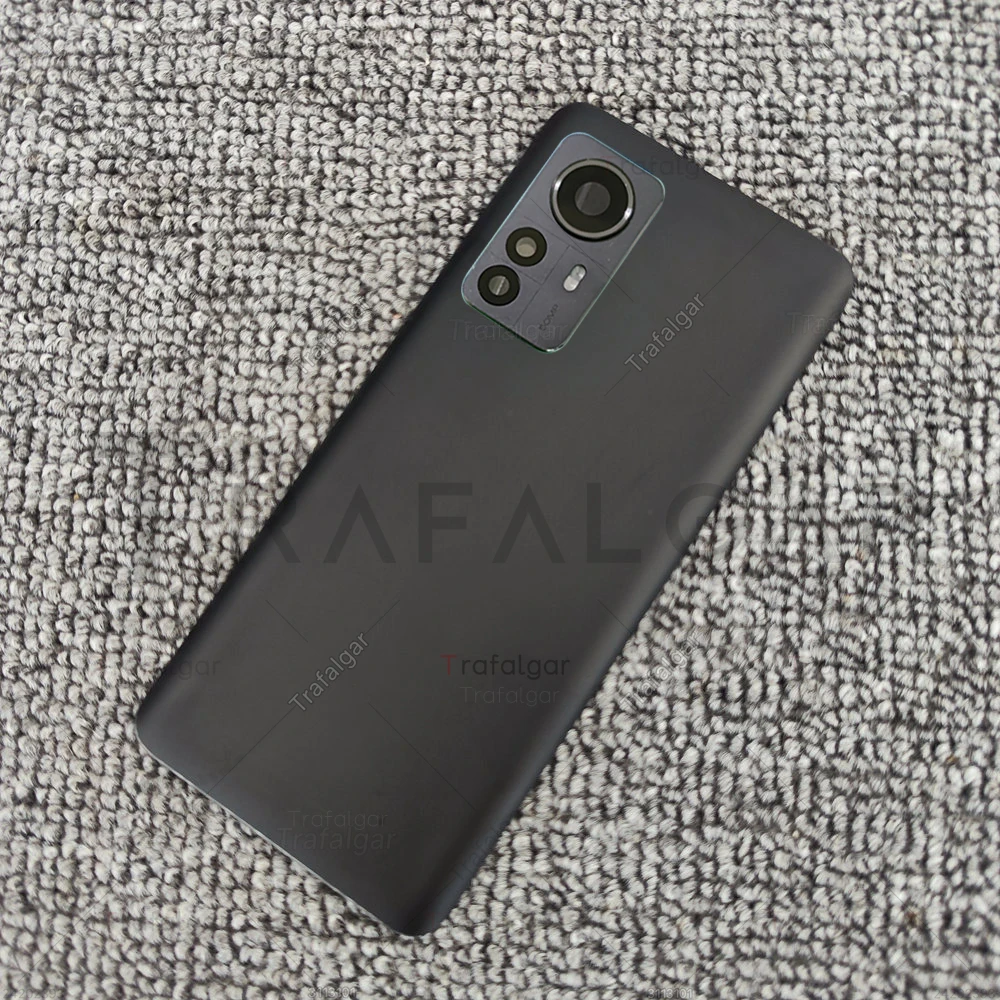 Glass Phone Back Cover For Xiaomi 12 12X Battery Back Cover Glass Panel Rear Housing Case With Camera Lens Replacement+Adhesive 2201123G 2201123C