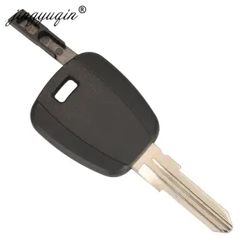 Keyforkess 10 pz per Fiat Key Shell nero vuoto per Fiat 500 Ducato Transponder chiave Uncut SIP22 /GT10/GT15R sostituzione lama - Jingyuqin 10 pz per Fiat Key Shell nero vuoto per Fiat 500 Ducato Transponder chiave