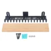 20 Hooks Award Trophy Display Shelf Multifunctional Clothes Hat Hook Bamboo Iron Storage Rack 3
