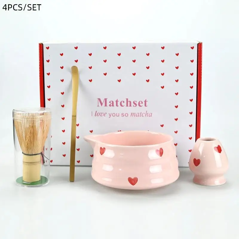 طقم ماتشا سيراميك ٥ قطع