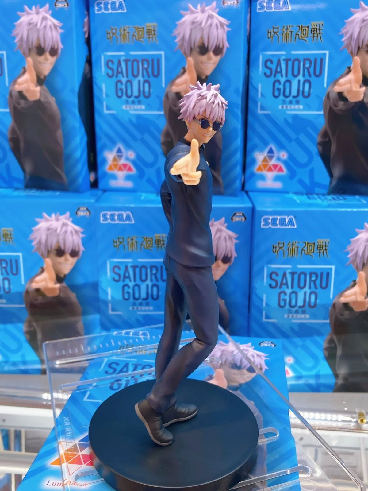 17 cm Japanische Anime Jujutsu Kaisen Figur Gojo Satoru Action Figure PVC Modell Spielzeug Sammeln Statue Stehende Kinder Geschenke – Detail 7