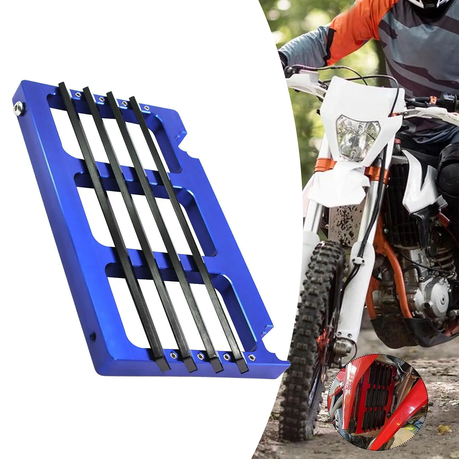 Motorcycle Radiator Grille Guard Cover Cooling Protection Replacement Sturdy Spare Part Water Tank Protector for Crf250L Motorcycle Radiator Grille Guard Cover Cooling Protection Replacement Sturdy Spare Part Water Tank Protector for Crf250L