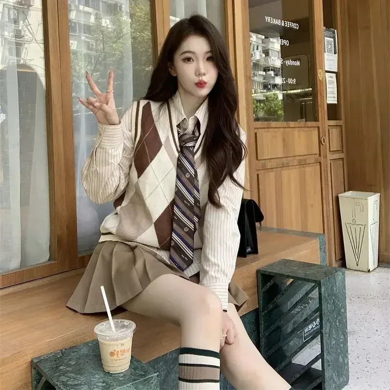 jinghuiyue Maglione da donna con scollo a V profondo gilet casual