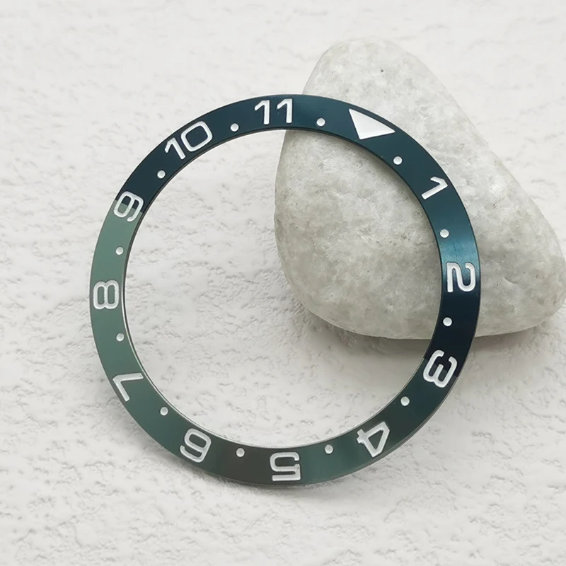 Aluminum Sloped Bezel Insert for Diver's Style Mechanical Watch Repair