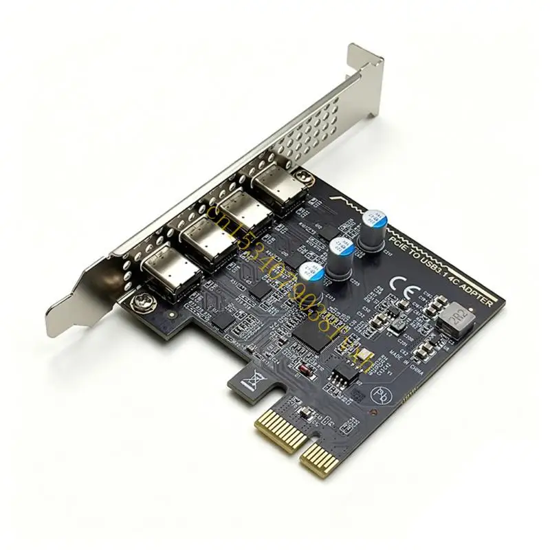 데스크탑 B2EA용 4 포트 유형 C PCIExpress 카드 USB 3 2 Gen1 5Gbps 속도