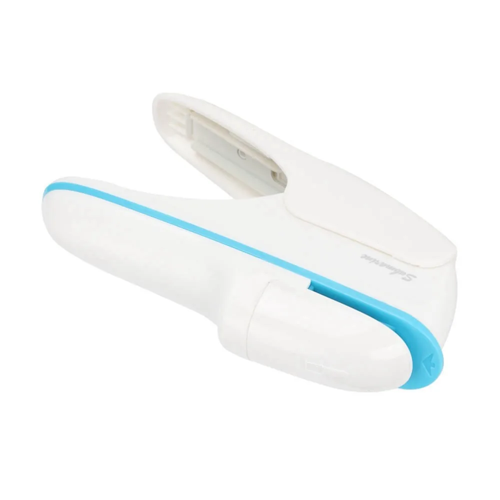 ABS 스테이플리스 스테이플러 최대 8장 스테이플 없이 사용 가능 스테이플리스 스테이플링 머신 노동 절약형 디자인 컴팩트 사이즈 스테이플 프리 스테이플러