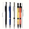 New 2.0mm Mechanical Pencil Set 6Color 2B Lead Refill Automatic Pencil Art Sketch Painting Office Writing Stationery Supplies 6