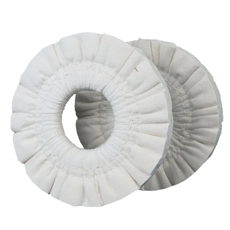 Abrasion Resistant Cotton ing Wheel Polishing Wheel Edge Banding Machine 2PCS 150X55X20mm
