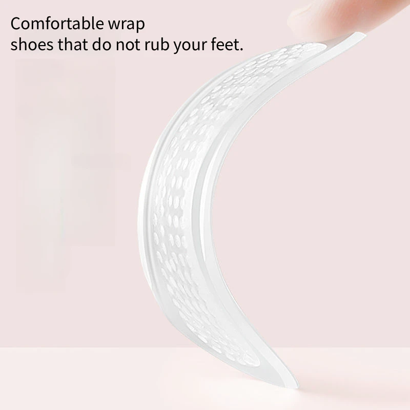 Silicone Heel Protectors Womens Shoes Heel Cushion Foot Care Shoe Pads for High Heels Adjustable Size Insoles