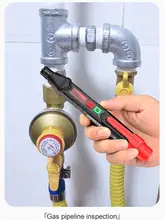  HT59/HT60 Gas Leak Detector Alarm Combustible Gas Detector with Audible and Visual Alarm for All Types of Flammable Gases 