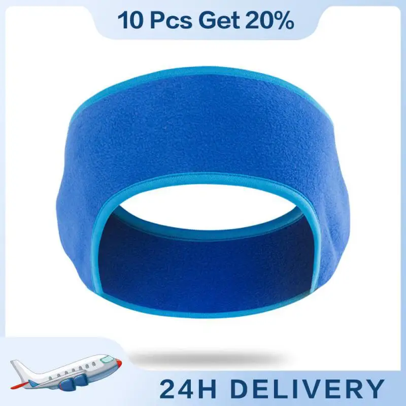 

Повязка на голову для бега, Зимняя Теплая Флисовая Повязка на голову, наушники для мужчин и женщин, теплая повязка на голову для занятий спортом на открытом воздухе и велоспорта