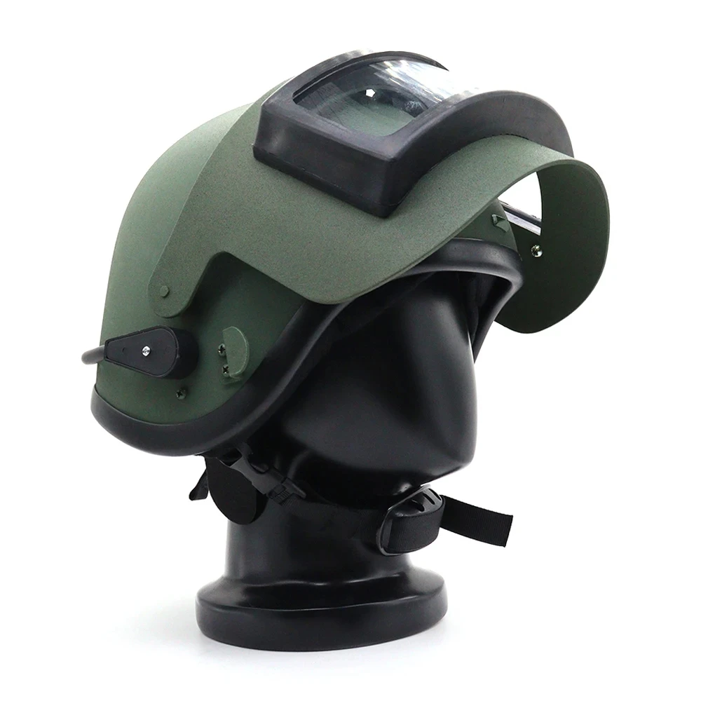 Takov K63 Kracht Op Drie Niveaus Abs Tactische Helm (Rusland) Gras Groen/Zwart/Legergroen