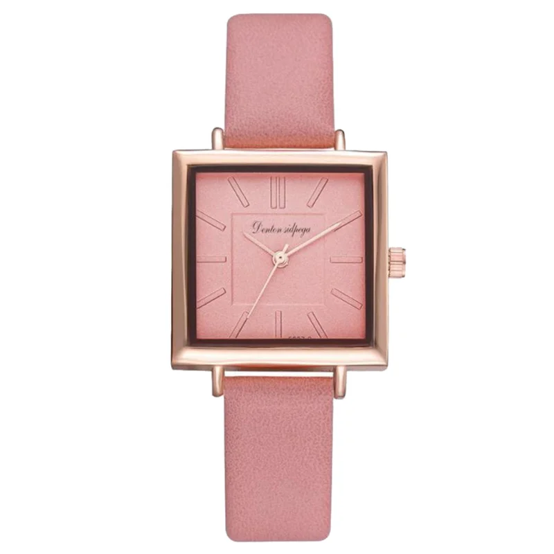 

Square Strap Decorative Watches for Women Simple Casual Quartz Wristwatches Ladies Watch