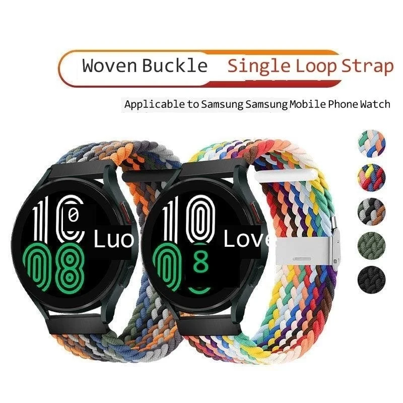 

Эластичный нейлоновый Плетеный ремешок uhgbsd для часов HONOR Watch GS 3/GS Pro, ремешок MagicWatch 2 46 мм 42 мм/ES