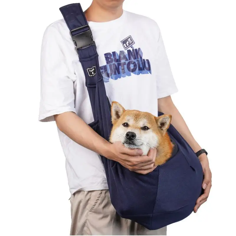 Mesh Breathable Portable Pet Outdoor Bag Outdoor Cat and Dog Shoulder Bag Comfortable Sling Handbag Cat and Dog Accessories
