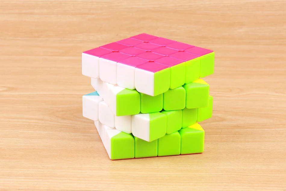 QY TOYS warrior 3x3x3 speed magic cube stickerless 4x4x4 professional puzzle cubo 5x5x5 smoothly cubes educational toys