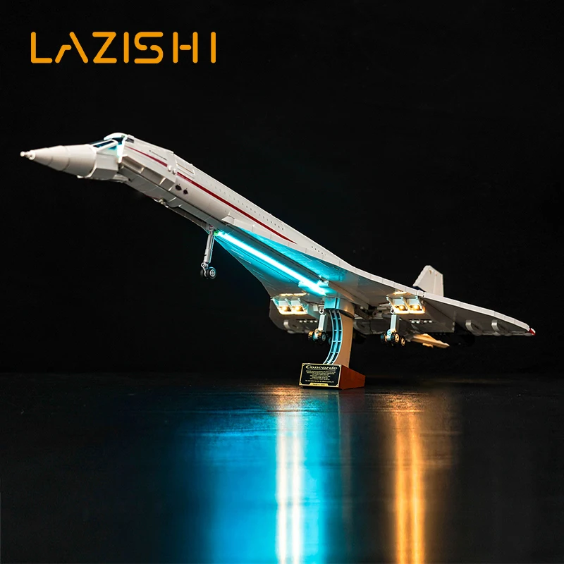 Lazishi LED 10318 set suitable for Concorde Building blocks (only
