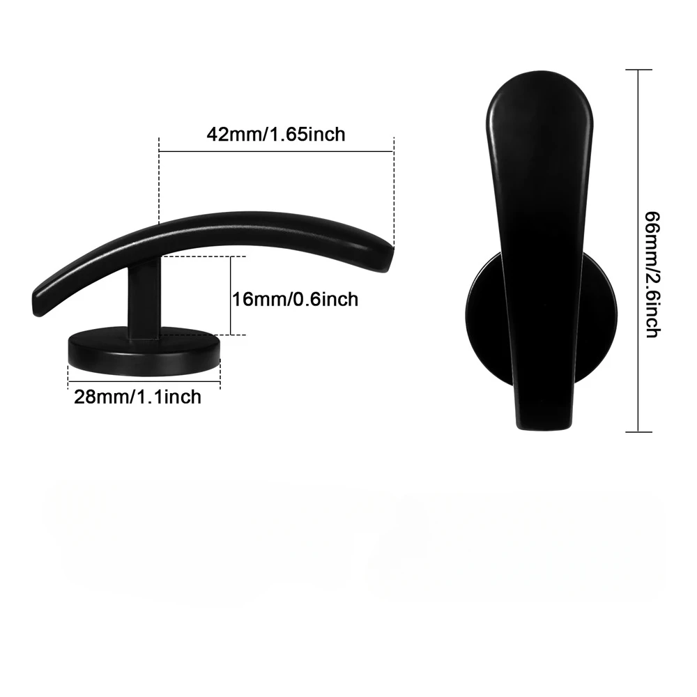 Curtain Holder 2pcs/set Retro Practical Durable Wall Hanger Metal Hooks