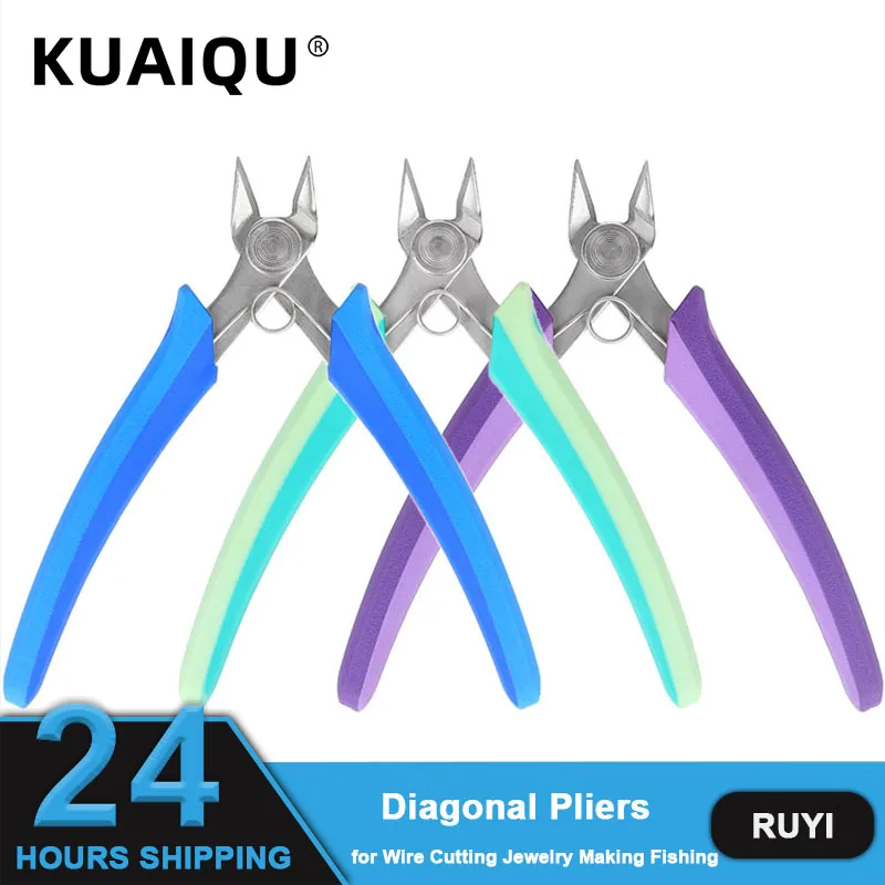 

3 Style Diagonal Pliers RUYI 13cm Mini Multipurpose Model Pliers Multi Hand Tools for Wire Cutting Jwelry Making With Spring