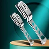 2 Size 360 Degree Manicure Pedicure Tool Rotate Swivel Scissor Trimmer Toenail Toe Nail Fingernail Clipper Cutter Cutting Tools 1