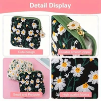 Ladies' Hand-Held Bag, Sanitary Napkin Storage Bag, Menstrual Pouch, Large Capacity, Portable and Cute Coin Purse, One Set - Image 6