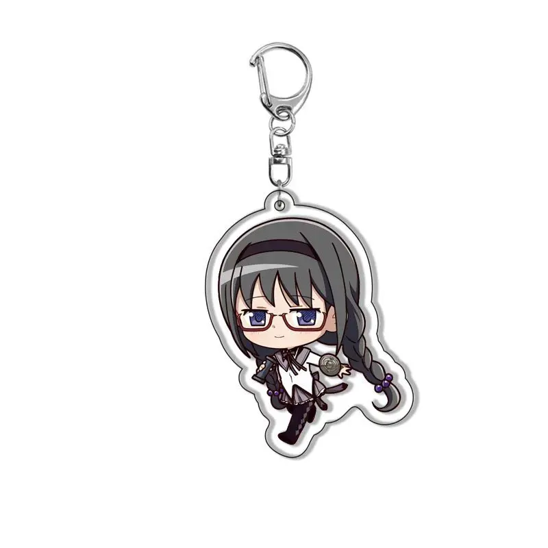 Puella Magi Madoka Magica Character Keychain Set – Iconic Magical Girl Collection