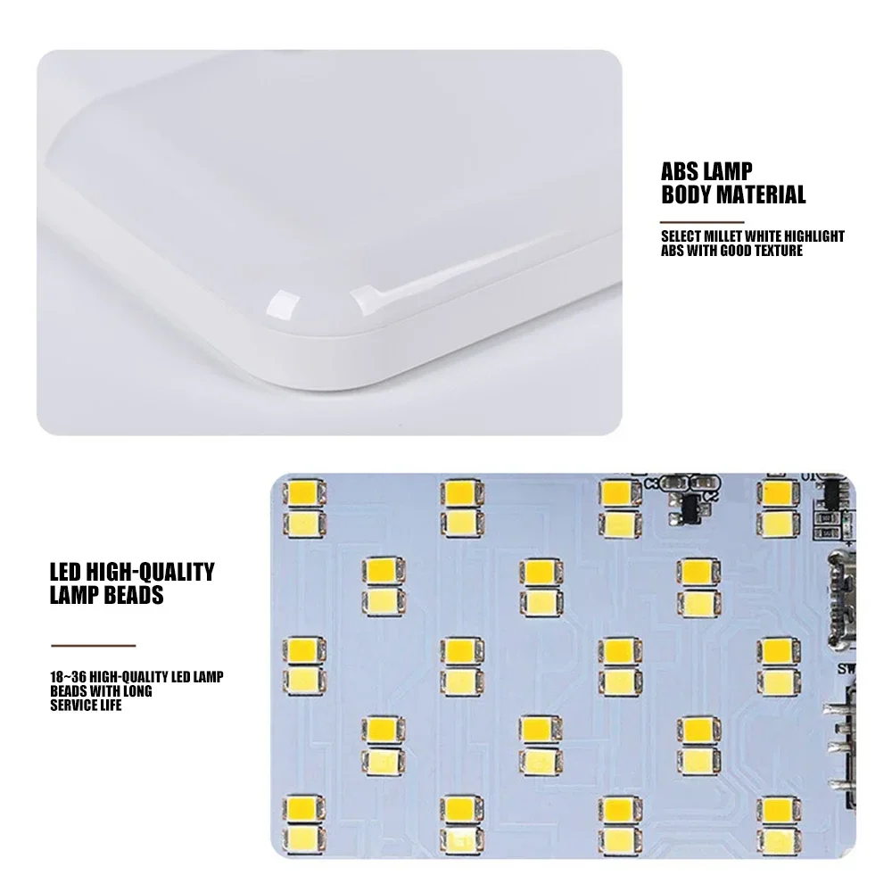 Description Picture 5 of itemSmart LED Night Lights Motion Sensor Wireless Light TYPE-C Rechargeable Night Lamp For Stairs Closet Kitchen Bedroom Garage