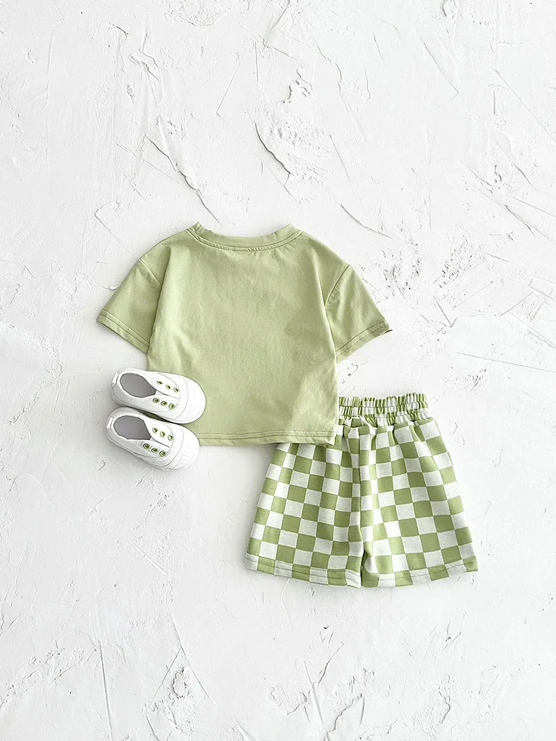 Candy Color Baby Girls T Shirt and Shorts Set