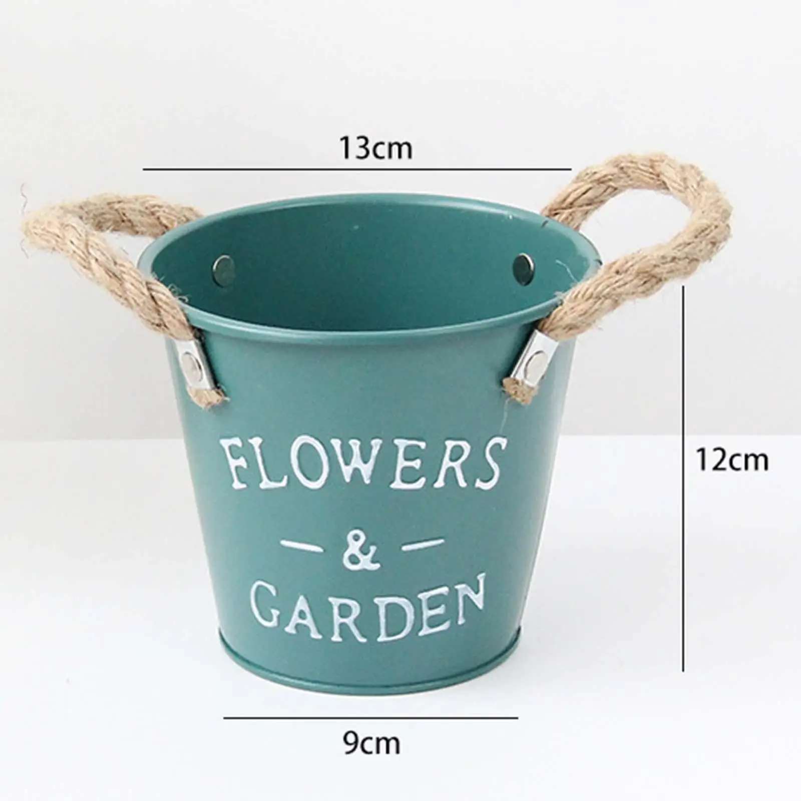 Garden Plant Flower Pot Planter Outdoor Indoor Decoration 5.1x4.7x3.5inch Round Container Multipurpose for Balconies, Patios